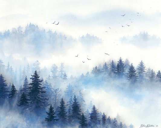 Vanishing Borders (Giclee print)