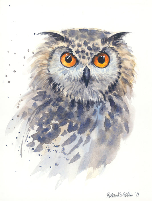 Owl (Giclee print)