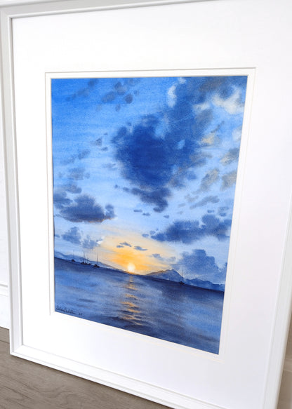 Study in Blue
