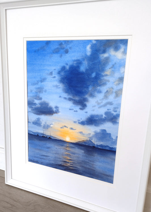 Study in Blue